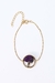 Pulseira Purpurita Bruta Banho Ouro - comprar online