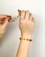 Pulseira Cascalho Citrino Elos Banho Ouro - comprar online