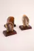 Pedra Geodo Ágata Natural na Base Madeira Marrom 100 a 191 gramas - comprar online