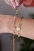 Pulseira Essencia Colors Estrela Banho Ouro - comprar online