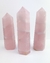 Ponta Polida Quartzo Rosa 428 a 468 gramas