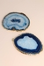 Chapa Ágata Azul Banho Ouro 261 a 332 gramas aprox. - comprar online