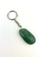 Chaveiro Quartzo Verde rolado prateado - comprar online