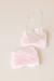 Porta Copo Quartzo Rosa Pequeno Duplo - comprar online