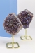 Drusa Ametista Lavanda na Base Metal Dourada 570 a 620 gramas - comprar online