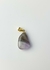 Pingente Charoita rolado com pino banho ouro - comprar online