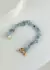 Pulseira Água Marinha Fecho Boia Summer Vibes Banho Ouro - comprar online