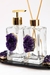 Kit Para Banheiro Drusa Ametista Banho Ouro - comprar online