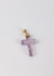 Pingente Cruz Ametista banho ouro - comprar online
