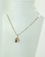 Colar Mão de Hamsa Turmalina Negra Banhado Ouro 18 K - comprar online