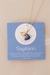 Colar Signo Sagitário - Pedra Sodalita Bruta banhado Ouro - comprar online