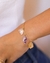 Pulseira Trio de Pedras Brutas Banhado Ouro - comprar online