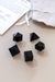 Kit Sólidos Platônicos cinco formas Obsidiana Preta - comprar online