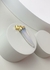 Pingente Dente Opalina Banho Ouro - comprar online
