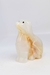 Cachorro Ônix Branco - BORTOLUZZI - SHOP DOS CRISTAIS