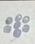 Pedra Obsidiana Lavanda Rolada 9 a 12 gramas