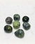 Pedra Serpentinita verde rolada 12 a 15 gramas
