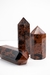 Ponta Polida Obsidiana Marrom 111 a 126 gramas