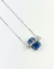 Pulseira Cianita Azul bruta Prata 925 na internet