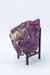 Pedra Purpurita na Base de Metal 2,141 Kg - BORTOLUZZI - SHOP DOS CRISTAIS