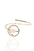 Bracelete Pedra Natural Quartzo Rosa Banhado Ouro 18K