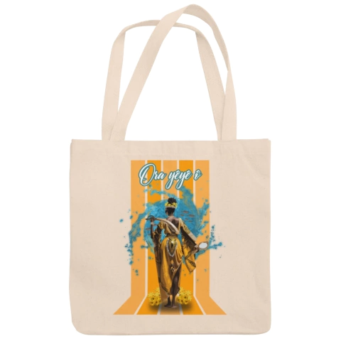 Ecobag Algodão Cru Orixá Oxum Arte 250.5