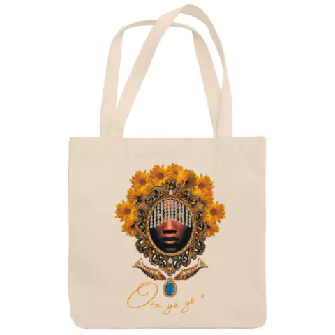 Ecobag Algodão Cru Oxum Coleção Colagem Orixás Arte 180.1