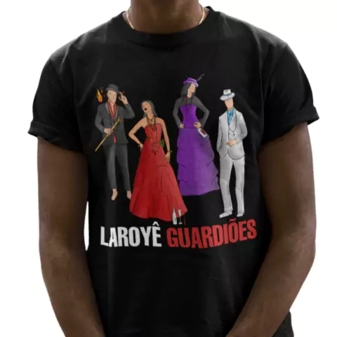 Camiseta Algodão Laroyê Povo da Rua Arte 081