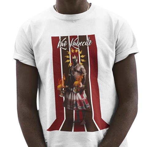 Camiseta Algodão Orixá Xangô Arte 250.2