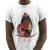 Camiseta Algodão Obá Coleção Colagem Orixás Arte 180.7