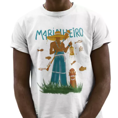 Camiseta Algodão Marinheiro Marujada Arte 148