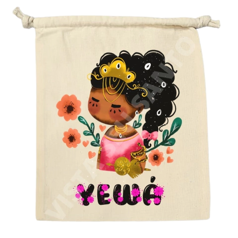 Saco Porta Guias Orixá Kawaii Yewá Arte 210.20