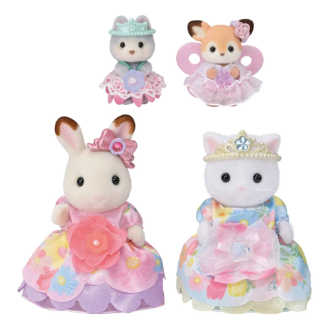 Conjunto das Princesas Floridas - Sylvanian Families