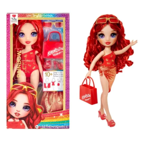 Boneca Rainbow High Swin e Style Ruby - MGA