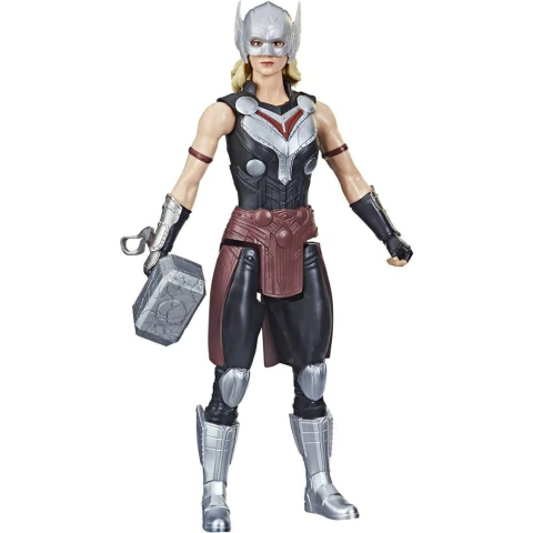 Boneco Marvel Avengers Mighty Thor Figura Titan de 12