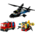 Lego City Remix De Helicoptero, Caminhao Dos Bombeiros E Submarino - 60462