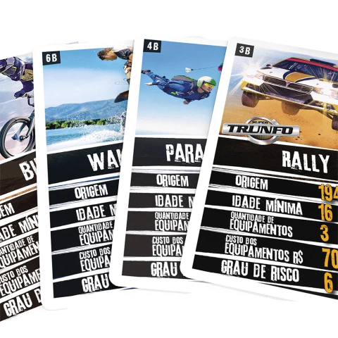 Jogo de Cartas Trunfo Esportes Radicais - Grow