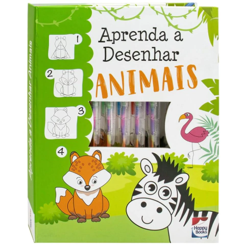 Aprenda A Desenhar: Animais - Happy Books