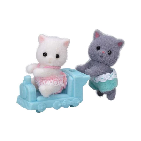 Gêmeos Gatos Persas - Sylvanian Families