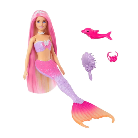 Boneca Barbie Sereias Cores Mágicas - Mattel HRP96