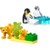 Lego Duplo Familias De Animais Selvagens: Pinguins E Leoes - 10442 - loja online