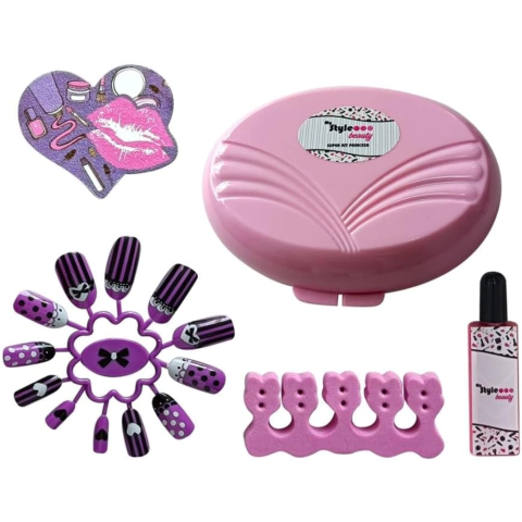 Super Kit de Maquiagem e Esmalte My Style Beauty Princesa - Multikids BR1333