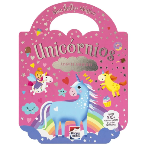 Meu Brilho Magico! Livro De Atividades: Unicornios - Happy Books