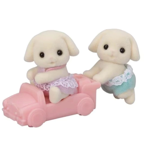 Gemeos Coelhos Floral - Sylvanian Families
