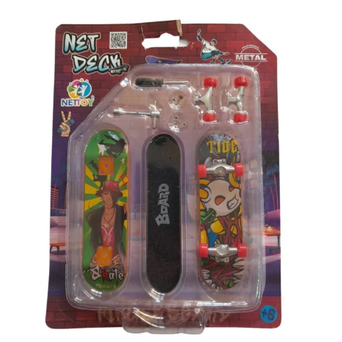 NetDeck Skate de Dedo Profissional - Nettoy