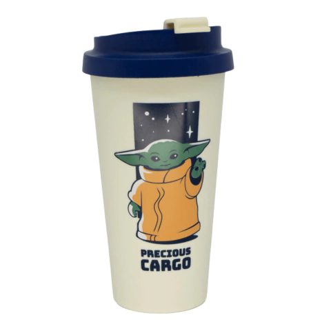 Copo Viagem Bucks Baby Yoda Star Wars - ZonaCriativa