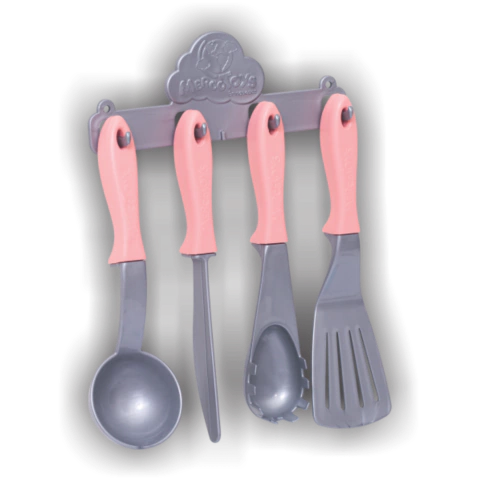 Kit de Talheres Baby Gourmet - Mercotoys