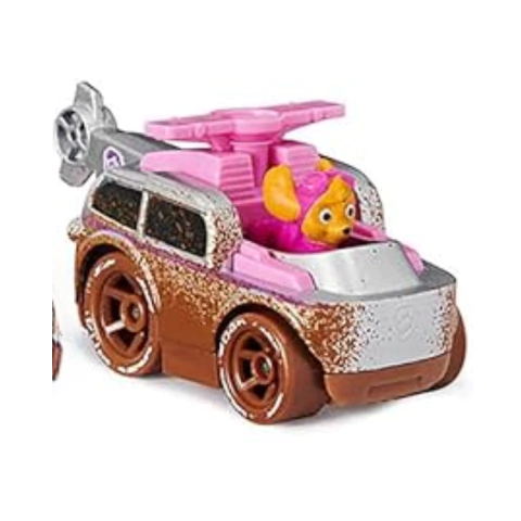 Patrulha Canina Veículo Die Cast Com 3 Figuras - Sunny