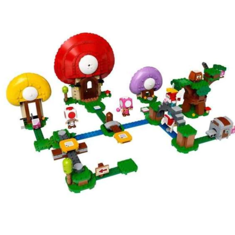 Lego Super Mario Caça ao Tesouro de Toad Set Expansão - 71368