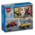 Lego City Pack De Carros De Corrida Pizza Vs Caminhao Dos Bombeiros - 60458 - loja online